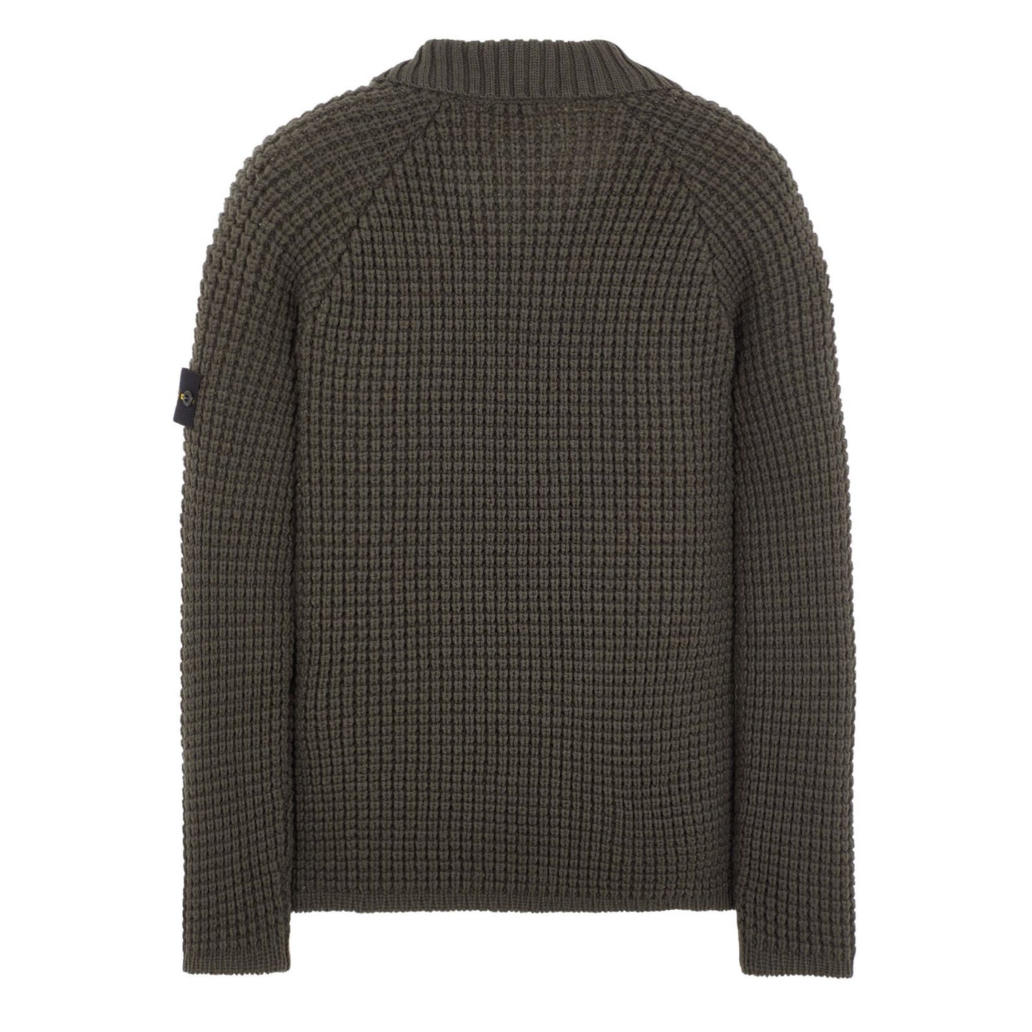 Stone Island Heavy Knit Sweatshirt in Olive