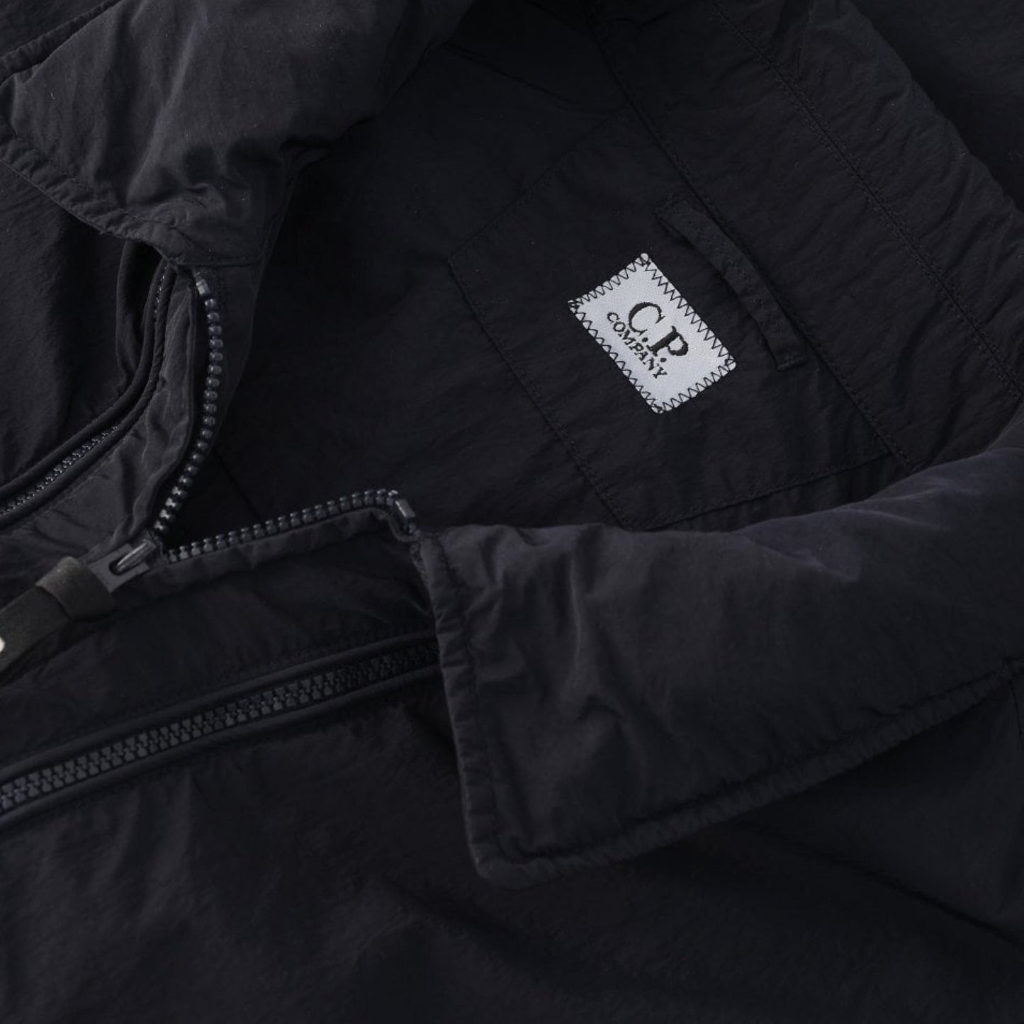 Cp Company Chrome-R Lens Overshirt in Navy