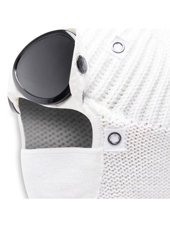Cp Company Goggle Balaclava in White