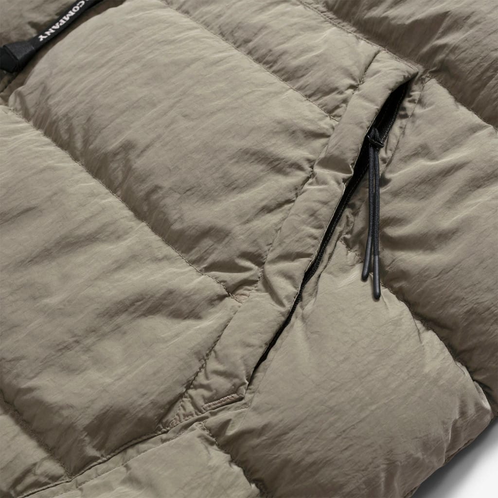 Cp Company Chrome R Padded Down Jacket in Silver Sage