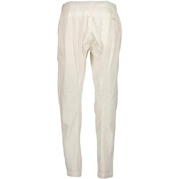 Cp Company Twill Stretch Lens Cargo Pants in White