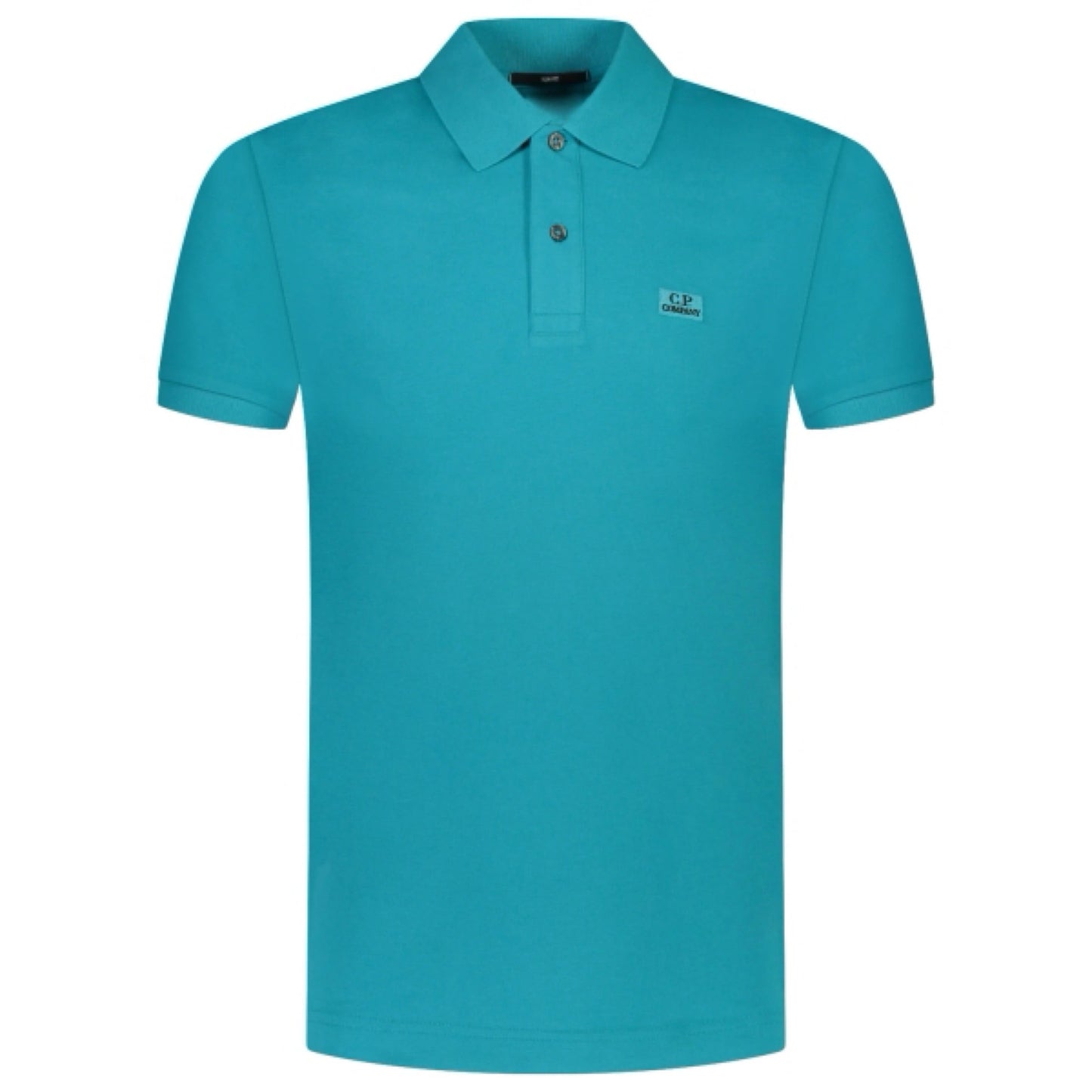 Cp Company Slim Fit Polo Shirt 098A Tile Blue