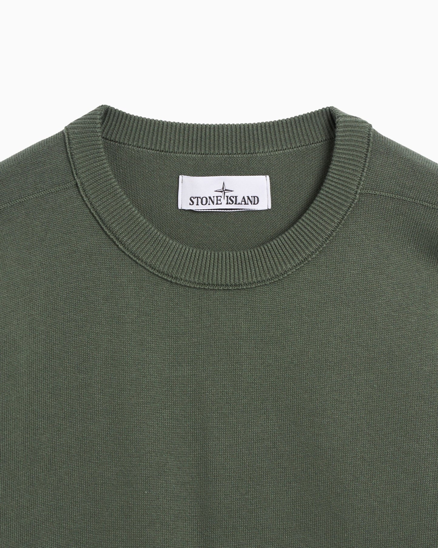 Stone Island Light Knit In Khaki