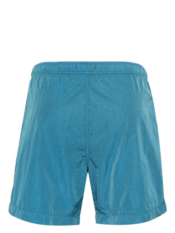 Cp Company Ss24 Eco Chrome-R Swimshorts In Ink Blue