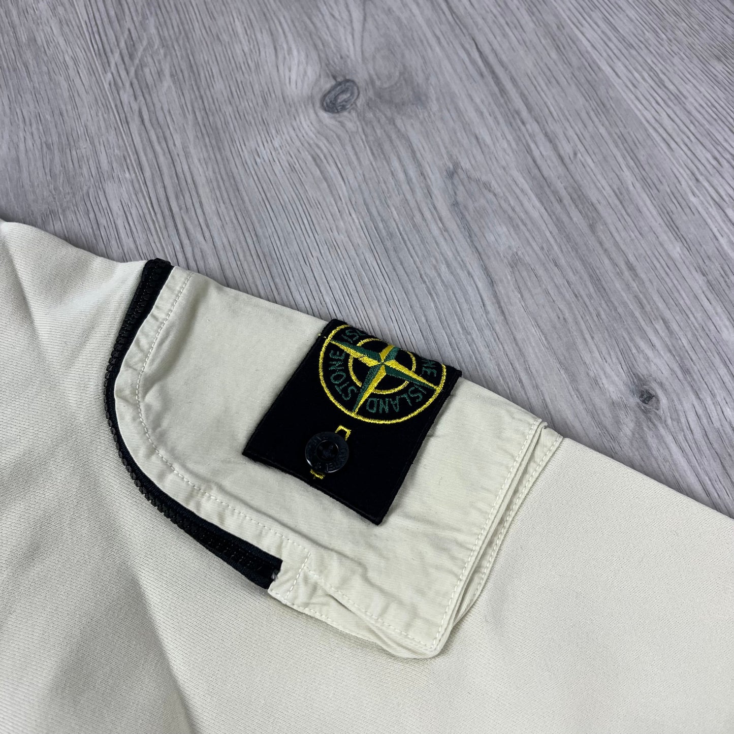 Stone Island Dyed Sweatshirt - Oat