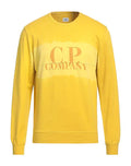 Cp Company Tie Dye Light Fleece Sweatshirt In Golden Nugget