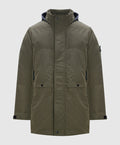 Stone Island Micro Twill Down Jacket Olive
