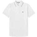 Cp Company 097A Regular Fit Polo Shirt in White
