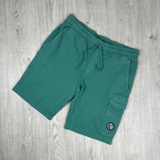 CP Company Jersey Shorts - Frosted Spruce
