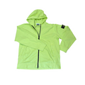 Stone Island Light Fleece Full Zip Hoodie In Lemon
