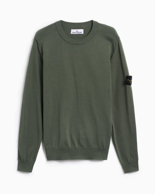 Stone Island Light Knit In Khaki