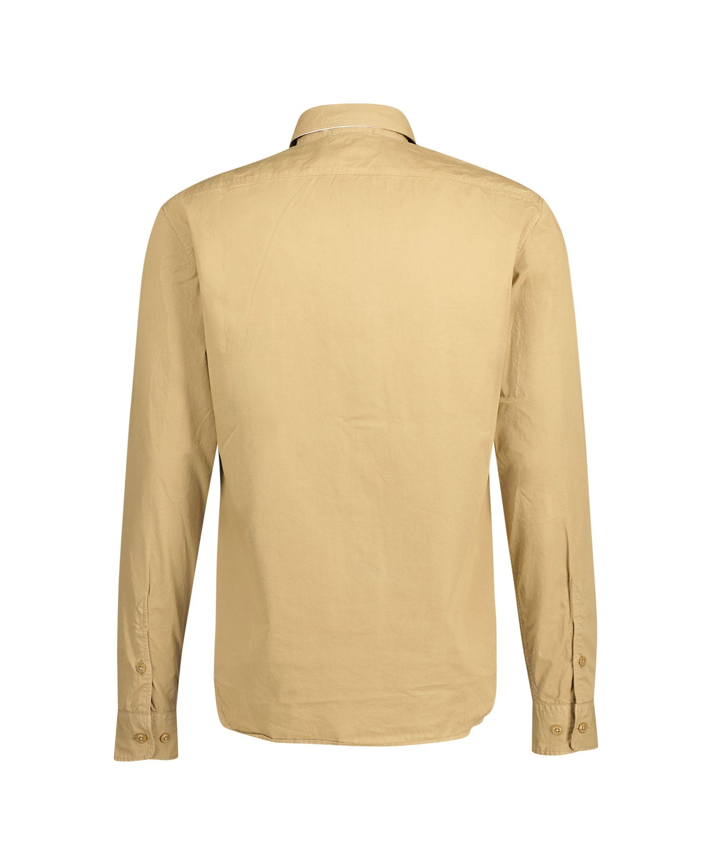Cp Company Metropolis Series Button Up Shirt in Cumin