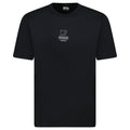 CP Company Mercerized 30/2 Jersey Twisted Small Logo T-Shirt Black