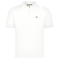 CP Company Short Sleeve Jersey 1020 Polo-Shirt White