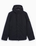 Stone Island Micro Twill With Primaloft Insulation Jacket In Black